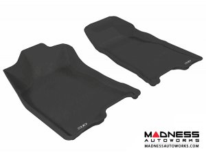 Chevrolet Colorado Crew Cab Floor Mats (Set of 2) - Front - Black by 3D MAXpider (2004-2012)